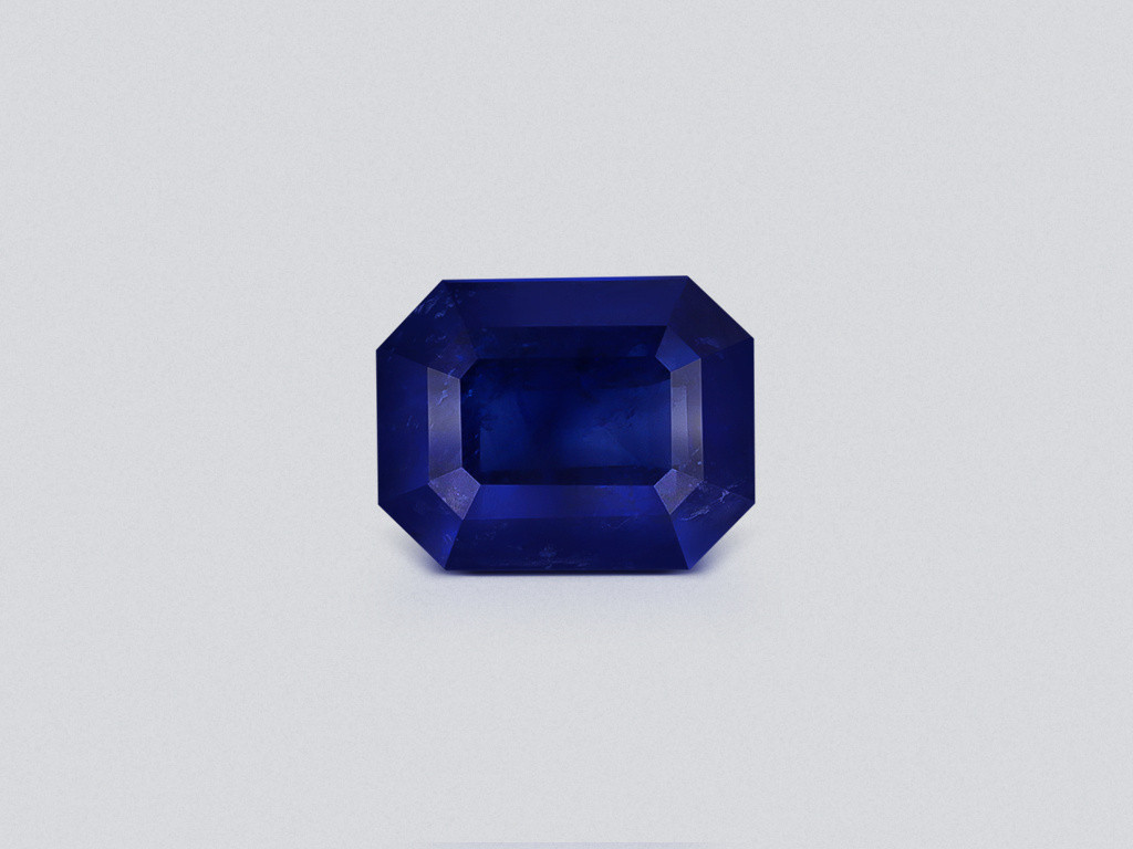 Сапфир Cornflower Blue в огранке октагон 2,76 карат, Шри-Ланка Изображение №1
