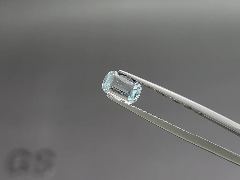 Сет аквамаринов в огранке кушон 2,74 карат, Мадагаскар Изображение №3