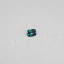Негретый сапфир цвета teal в огранке кушон 1,15 карат, Мадагаскар