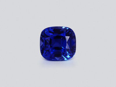Сапфир Royal Blue в огранке кушон 3,11 карат, Шри-Ланка  photo