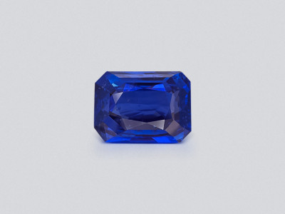 Негретый сапфир Royal Blue в огранке октагон 54,54 карат, Шри-Ланка photo
