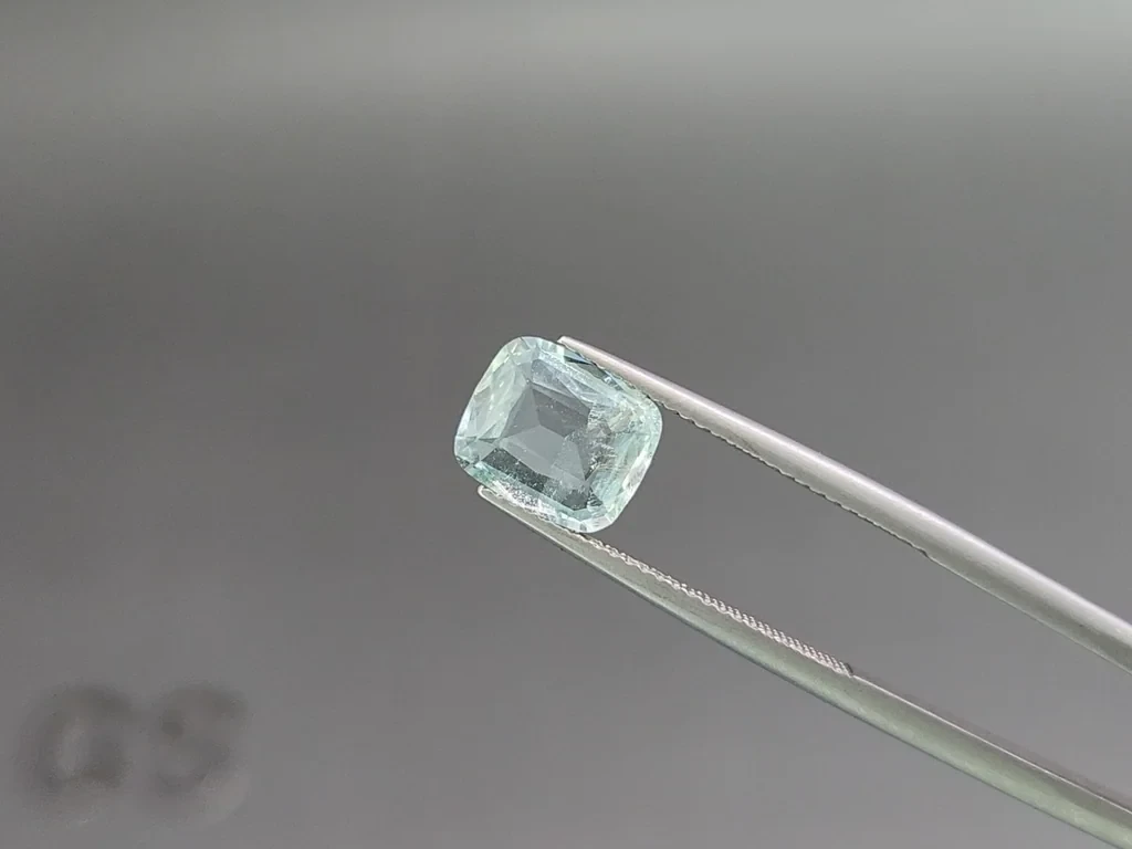 Сет аквамаринов в огранке кушон 4,16 карат, Мадагаскар Изображение №3