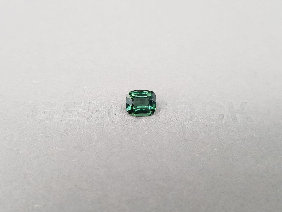 Негретый teal сапфир в огранке груша 1,36 карата, Мадагаскар Изображение №1