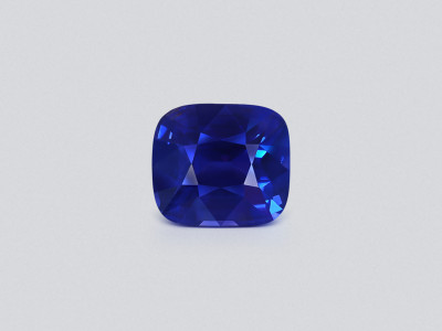 Негретый сапфир Royal Blue в огранке кушон 1,07 карат, Шри-Ланка photo