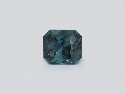 Негретый сапфир Teal в огранке радиант 3,02 карат, Шри-Ланка photo