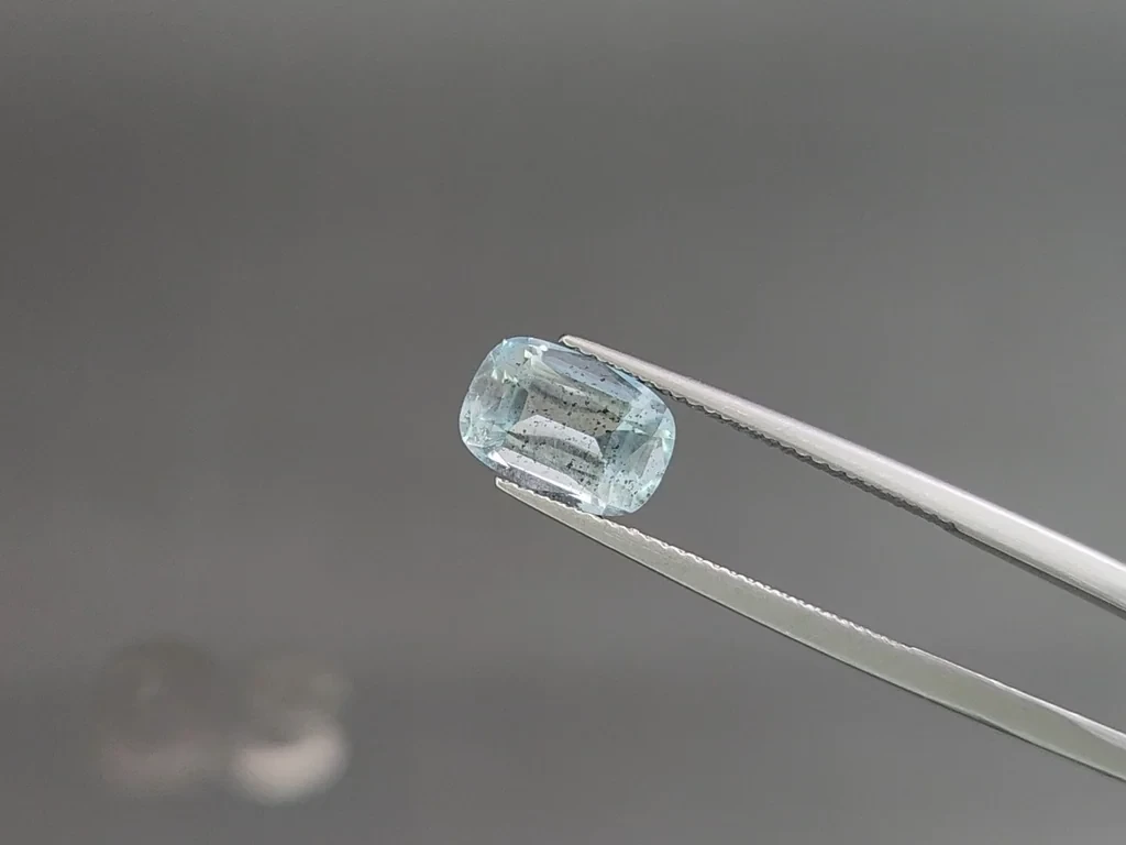 Сет аквамаринов в огранке кушон 5,97 карат, Мадагаскар Изображение №3