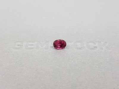 Пурпурный гранат родолит в огранке овал 0,94 карата, Шри-Ланка photo