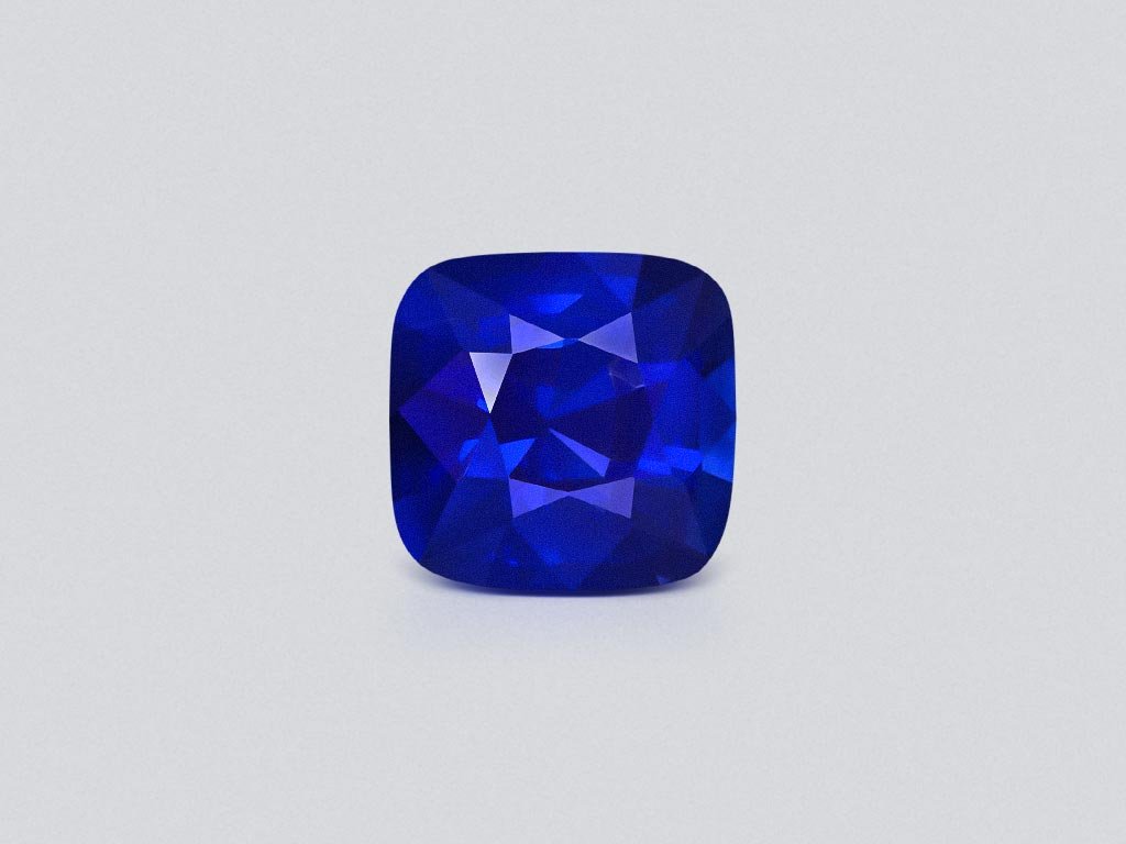 Синий сапфир Royal Blue в огранке кушон 1,27 карата, Шри-Ланка Изображение №1