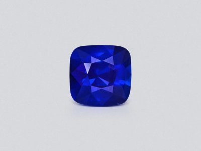 Синий сапфир Royal Blue в огранке кушон 1,27 карата, Шри-Ланка photo