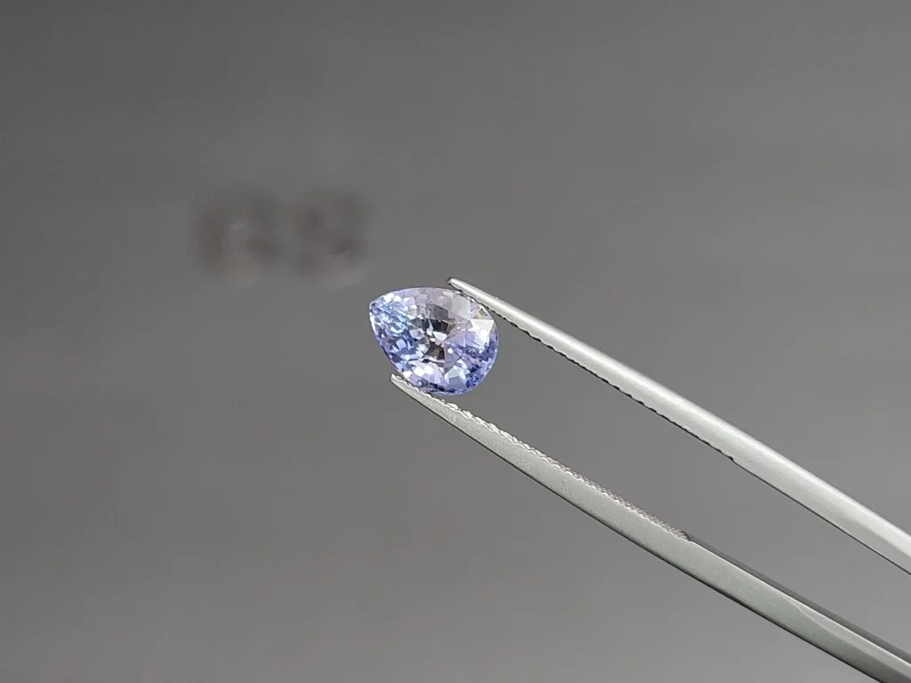 Сапфир Bi-color в огранке груша 2.04 карат, Шри-Ланка Изображение №3
