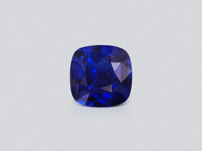 Сапфир Royal Blue в огранке кушон 6,02 карат, Шри-Ланка photo