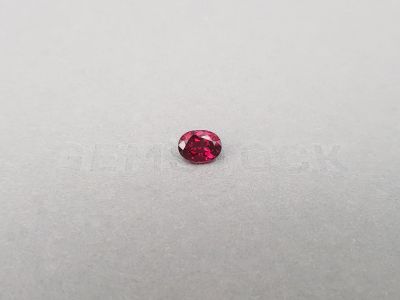 Пурпурный гранат родолит в огранке овал 1,52 карат, Шри-Ланка photo