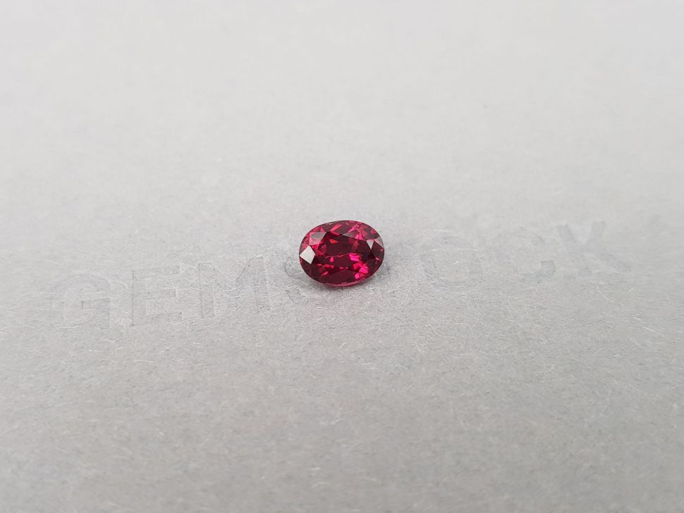 Пурпурный гранат родолит в огранке овал 1,52 карат, Шри-Ланка Изображение №2
