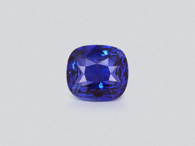 Сапфир Royal Blue в огранке кушон 4,05 карат, Шри-Ланка  photo