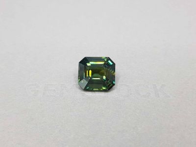 Teal сапфир в огранке октагон 11.57 карат, Мадагаскар photo
