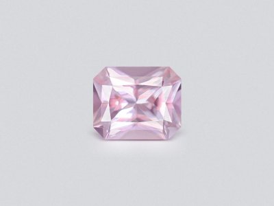 Необлагороженный сапфир Baby pink в огранке радиант 0,92 карата, Шри-Ланка  photo