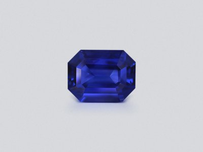 Сапфир Royal Blue в огранке октагон 3,14 карат, Шри-Ланка photo