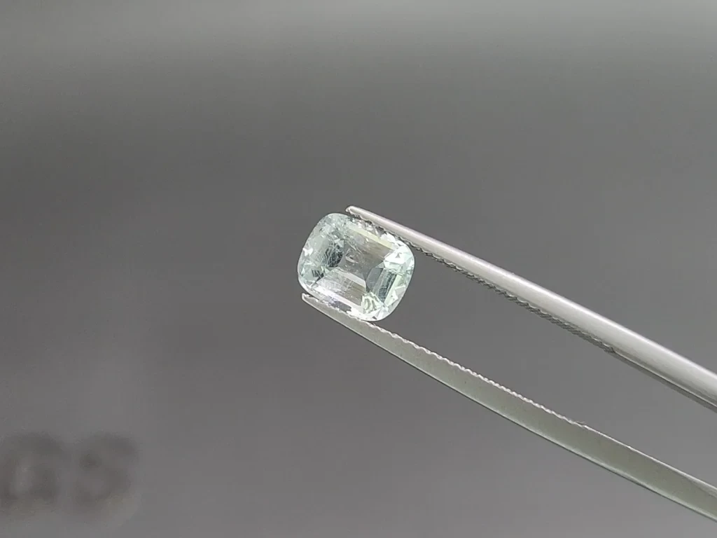 Сет аквамаринов в огранке кушон 2,38 карат, Мадагаскар Изображение №3