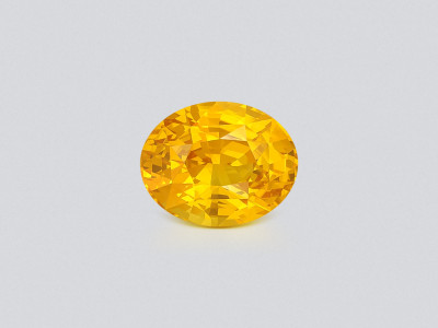 Сапфир Vivid Yellow в огранке овал 2,02 карата, Шри-Ланка  photo