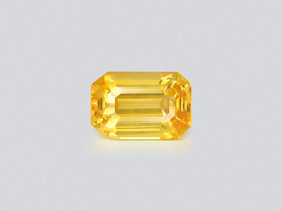 Сапфир Vivid Yellow в огранке октагон 3,02 карата, Шри-Ланка photo