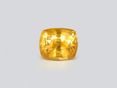 Сапфир Vivid Yellow в огранке кушон 1,94 карата, Шри-Ланка photo