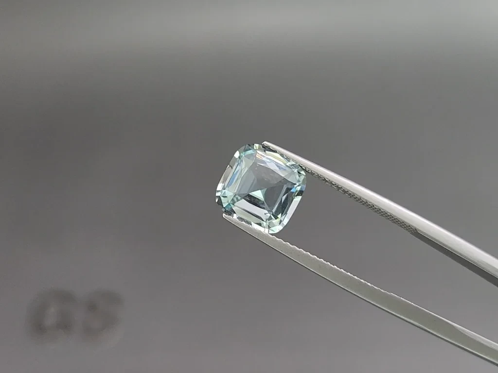 Сет аквамаринов в огранке кушон 5,55 карат, Мадагаскар Изображение №3