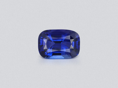 Лот №1. Негретый Royal Blue сапфир в огранке кушон 6,61 карат, Шри-Ланка photo