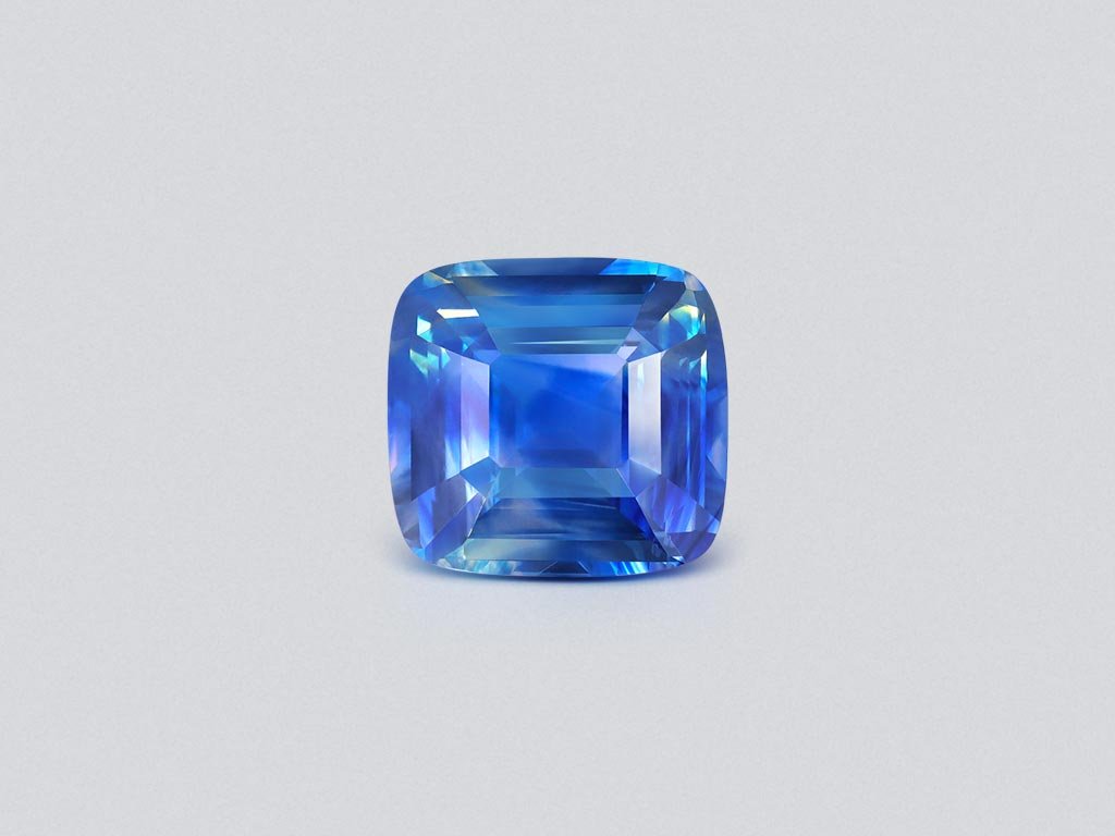Сапфир Bi-color в огранке кушон 5,59 карата, Шри-Ланка Изображение №1