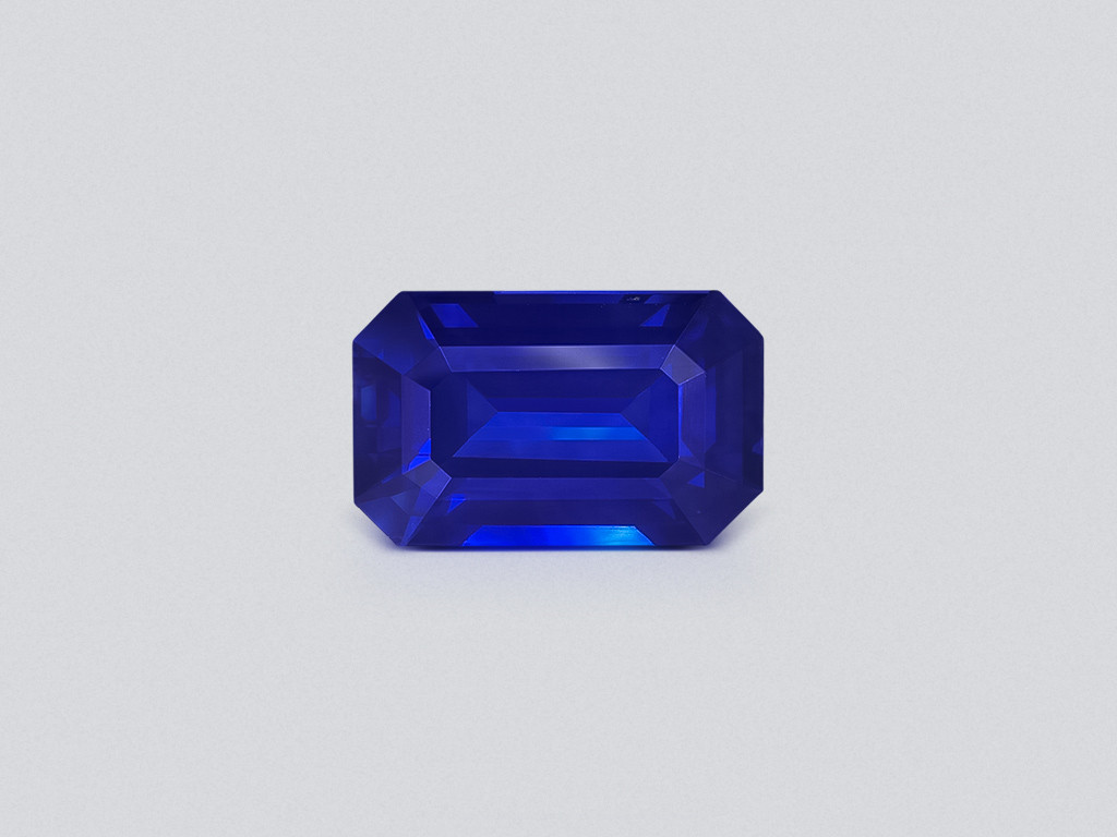 Сапфир Royal Blue в огранке октагон 8,40 карат, Шри-Ланка Изображение №1