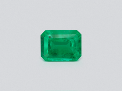 Изумруд Vivid Green в огранке октагон 1,54 карата, Пакистан photo