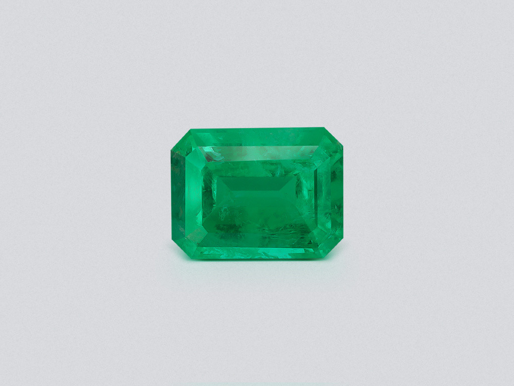 Изумруд Vivid Green в огранке октагон 1,54 карата, Пакистан Изображение №1