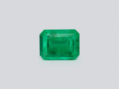 Изумруд Vivid Green в огранке октагон 1,54 карата, Пакистан photo