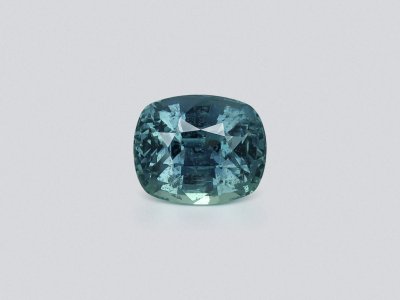 Негретый сапфир Teal  в огранке кушон 3,66 карат, Шри-Ланка photo