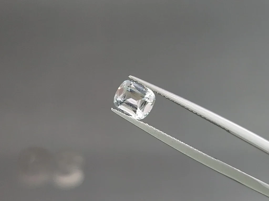 Сет аквамаринов в огранке кушон 2,69 карат, Мадагаскар Изображение №3
