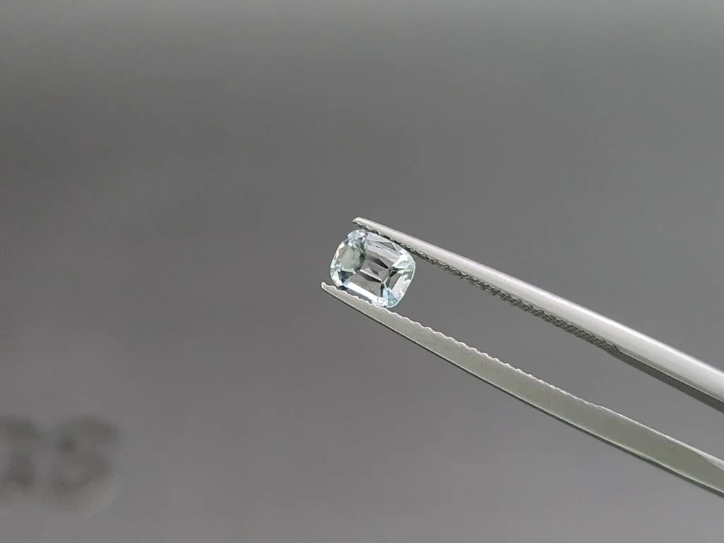 Сет аквамаринов в огранке кушон 1,48 карат, Мадагаскар Изображение №2