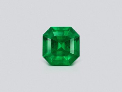 Изумруд Vivid Green в огранке ашер 7,03 карата, Колумбия photo