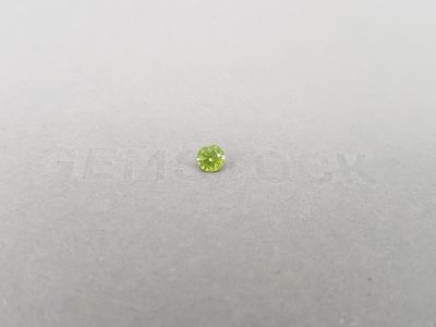 Негретый уральский демантоид 0,35 карата photo