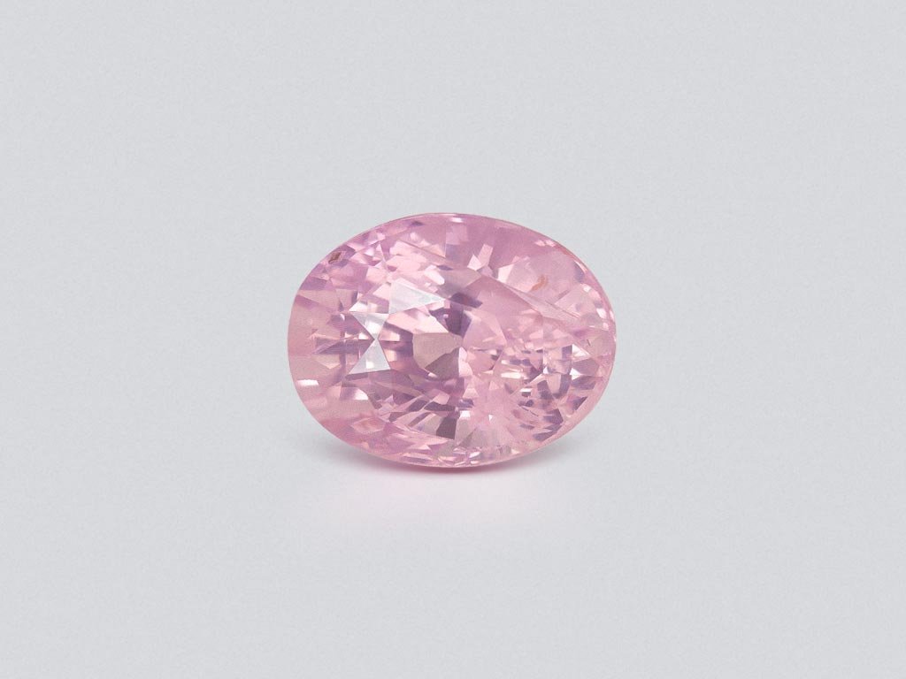 Негретый сапфир Baby Pink в огранке овал 2,08 карата, Шри-Ланка Изображение №1