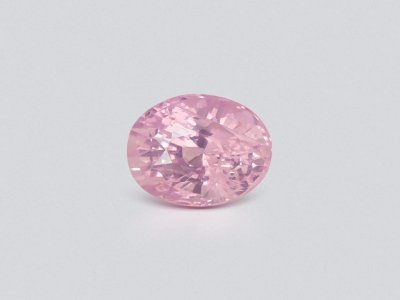 Негретый сапфир Baby Pink в огранке овал 2,08 карата, Шри-Ланка photo