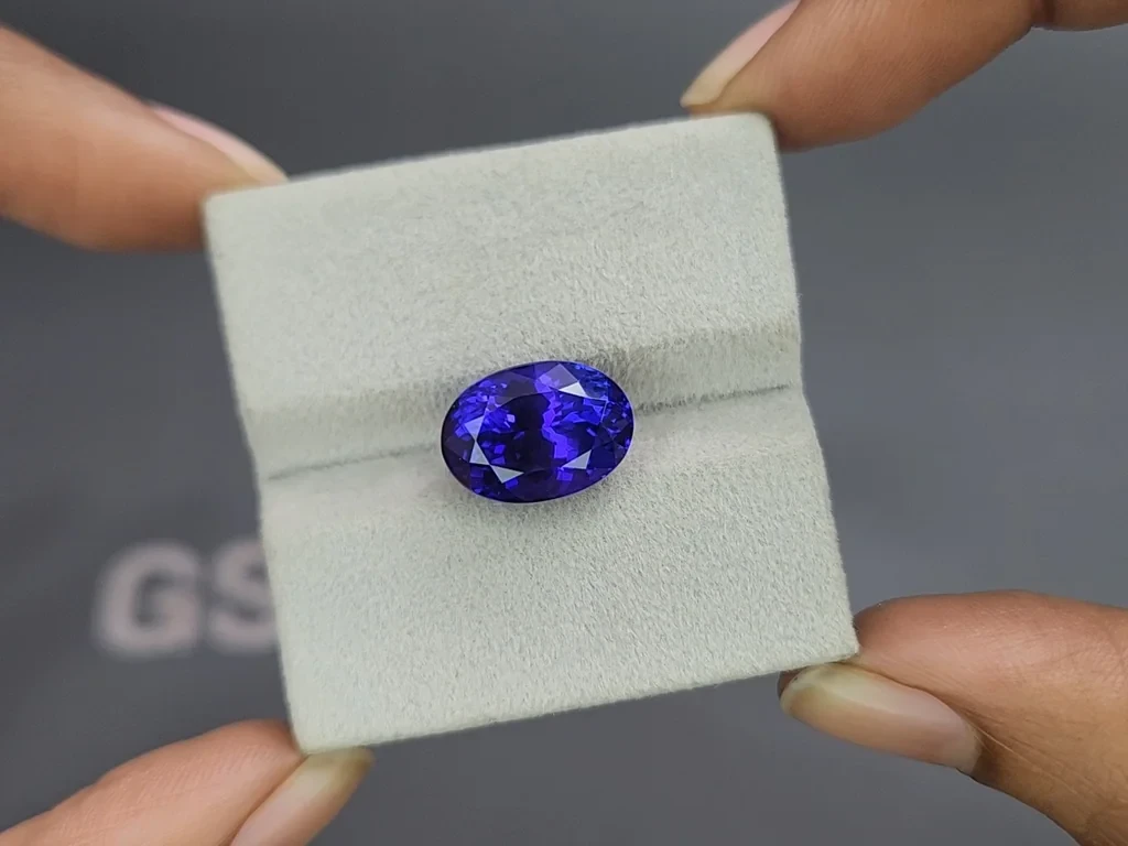 Танзанит в огранке овал 7,95 карат, Танзания Изображение №4