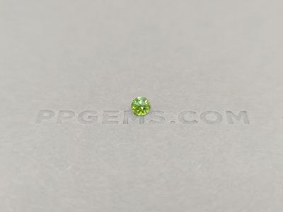 Негретый уральский демантоид 0,43 карата photo