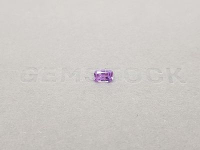 Негретый пурпурный сапфир в огранке кушон 0,56 карат photo