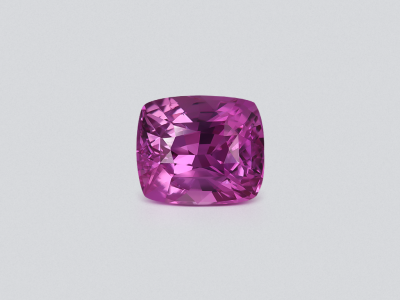Сапфир Vivid pink в огранке кушон 3,03 карата, Шри-Ланка photo