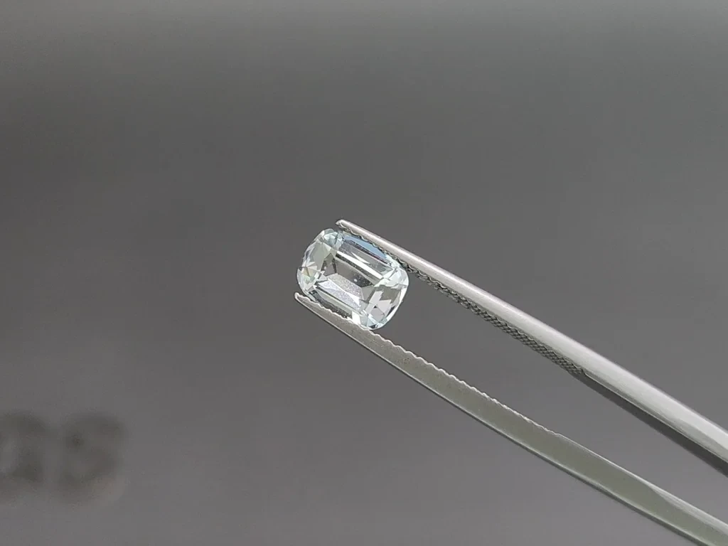 Сет аквамаринов в огранке кушон 3,80 карат, Мадагаскар Изображение №2
