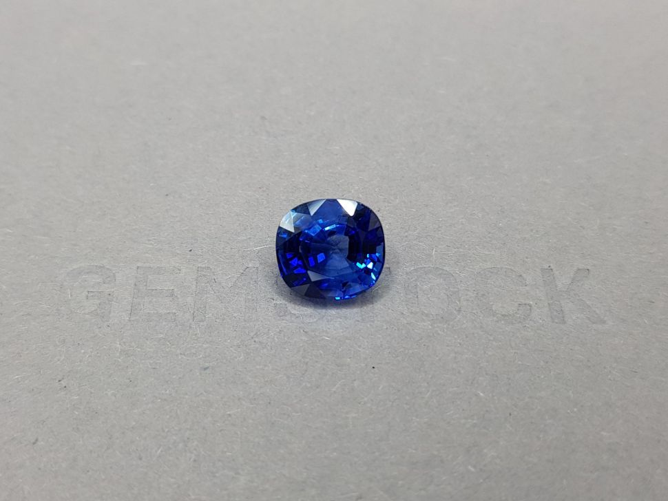 Насыщенный синий сапфир из Шри-Ланки 4,94 карата Изображение №1