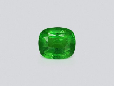 Гранат цаворит Neon Green в огранке кушон 2,19 карата, Танзания photo