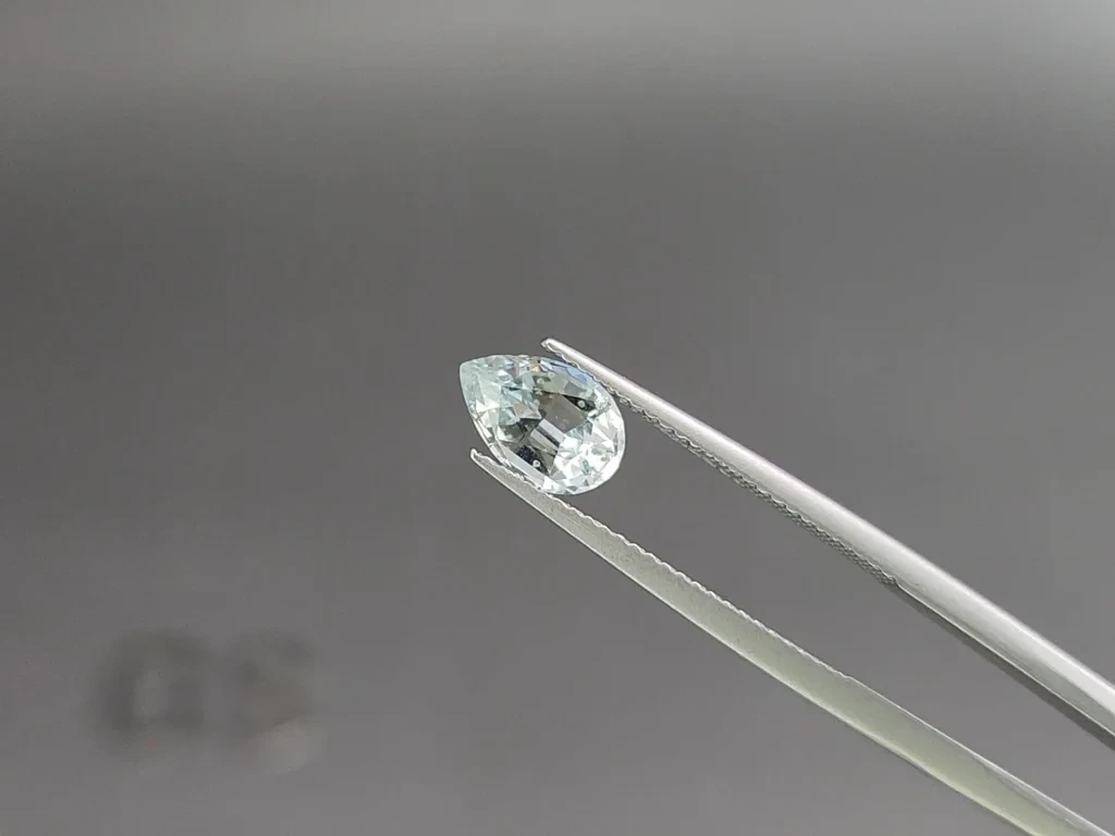 Сет аквамаринов в огранке груша 1,84 карат, Мадагаскар Изображение №3