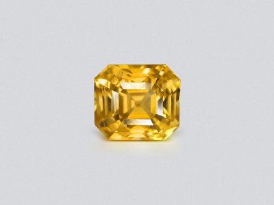 Желтый сапфир Golden Color в огранке октагон 1,91 карата, Шри -Ланка  photo