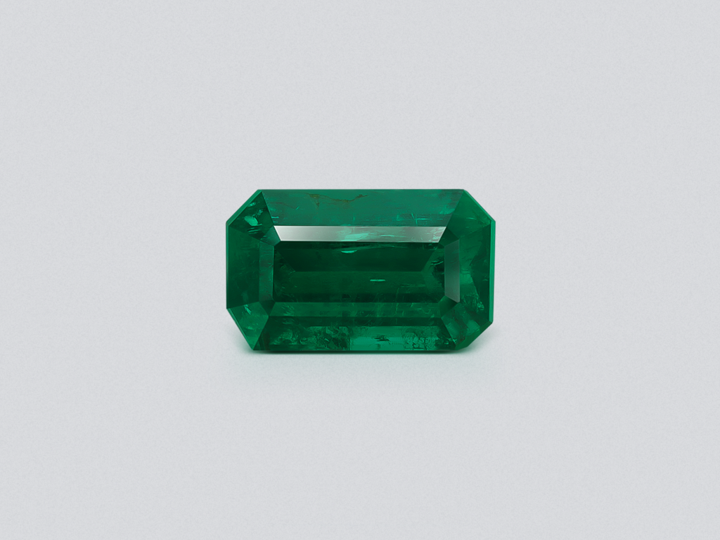 Изумруд Vivid Green в огранке октагон 1,12 карата, Панджшер Изображение №1