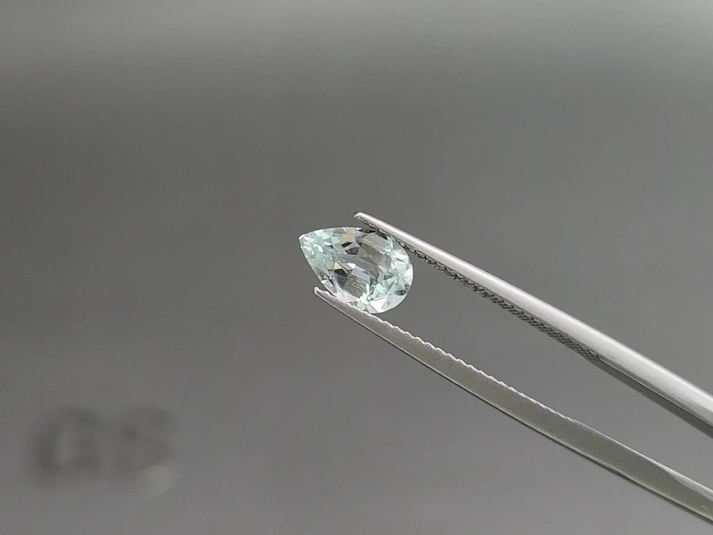 Сет аквамаринов в огранке груша 1,82 карат, Мадагаскар Изображение №3